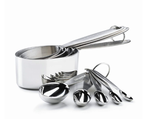 Cuisipro Measuring Cup & Spoon Set – Stainless Steel Cuisipro by Kitchen Niche