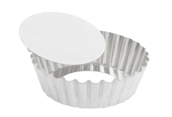 Gobel Quiche Mold with Narrow Ribs – 10" x 2" / 25 x 5 cm