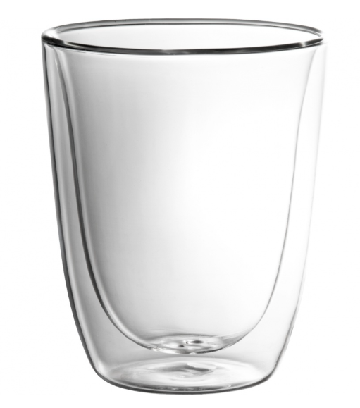 Trudeau Duetto Double Wall Double Old Fashioned Glasses – 11 oz – Set of 2 Trudeau by Kitchen Niche