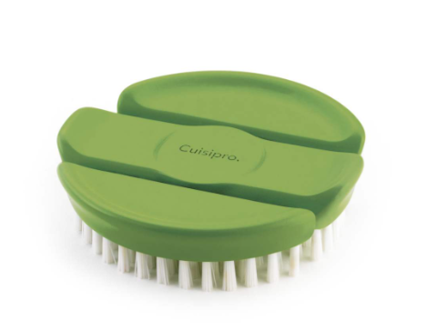 Cuisipro Vegetable Brush – 3.5" / 8.6 cm, Green Cuisipro by Kitchen Niche