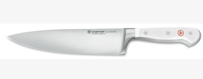 Wüsthof Classic White Chef&#39;s Knife – 8&quot; Wusthof by Kitchen Niche