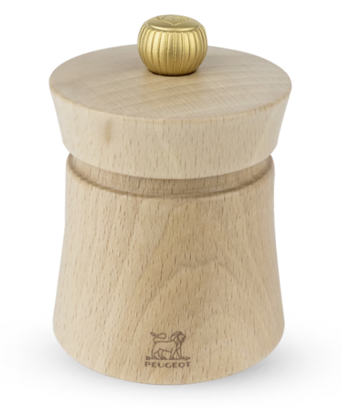 Peugeot Baya Natural Salt Mill by Kitchen Niche