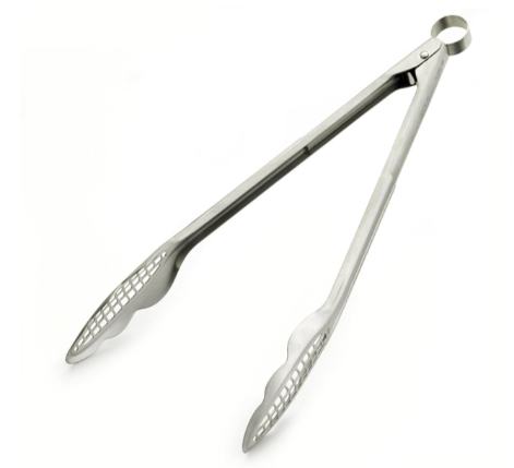 Cuisipro Narrow Grill / Fry Tongs – 12.5&quot; / 32 cm, Stainless Steel Cuisipro by Kitchen Niche