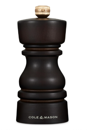 Cole & Mason The London Collection Salt Mill – Chocolate Wood – 5" / 13 cm by Kitchen Niche