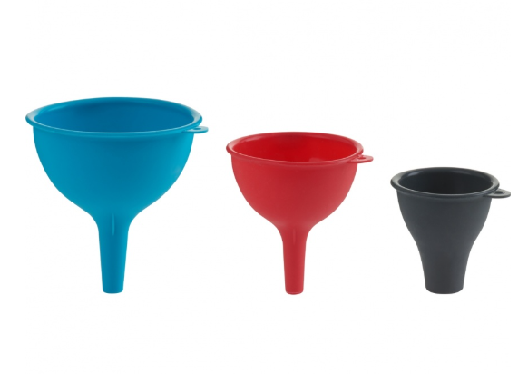 Trudeau Silicone Funnels – Set of 3 Trudeau by Kitchen Niche