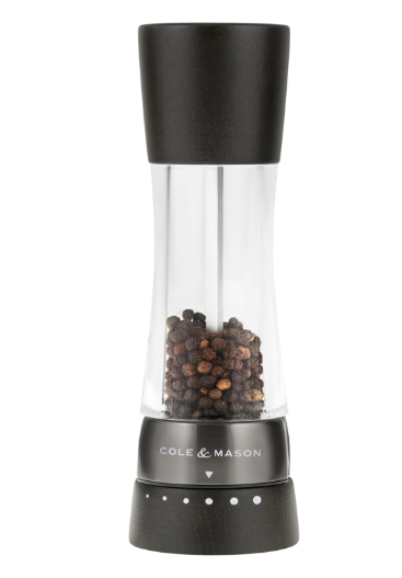 Cole &amp; Mason Derwent Pepper Mill – Black Wood – 7.5" / 19 cm by Kitchen Niche
