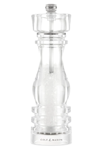 Cole & Mason The London Collection Salt Mill – Acrylic – 11" / 30 cm by Kitchen Niche