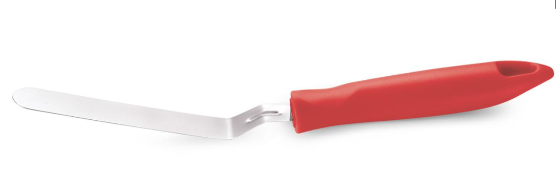 Cuisipro Flexible Offset Spatula – 8.75" / 22.3 cm, Stainless Steel, Red Cuisipro by Kitchen Niche