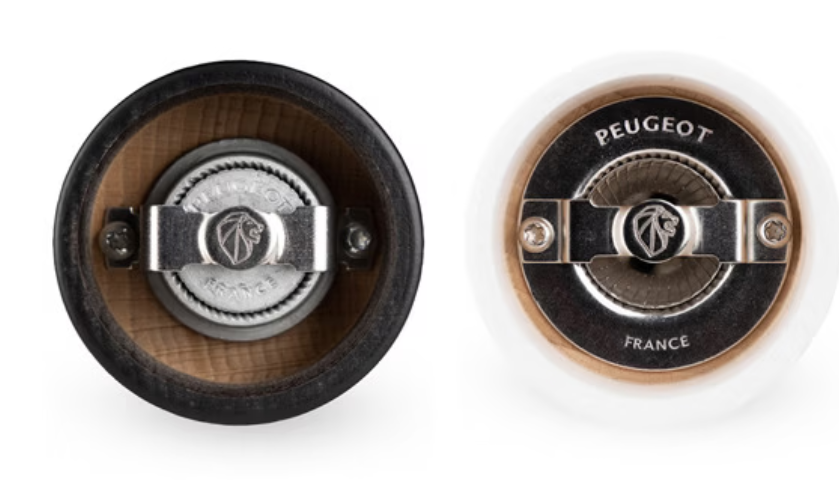 Peugeot Bistro Black Pepper & White Salt Mill Set by Kitchen Niche