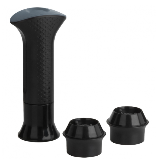 Trudeau Wine Preserving Pump with 2 Stoppers Trudeau by Kitchen Niche