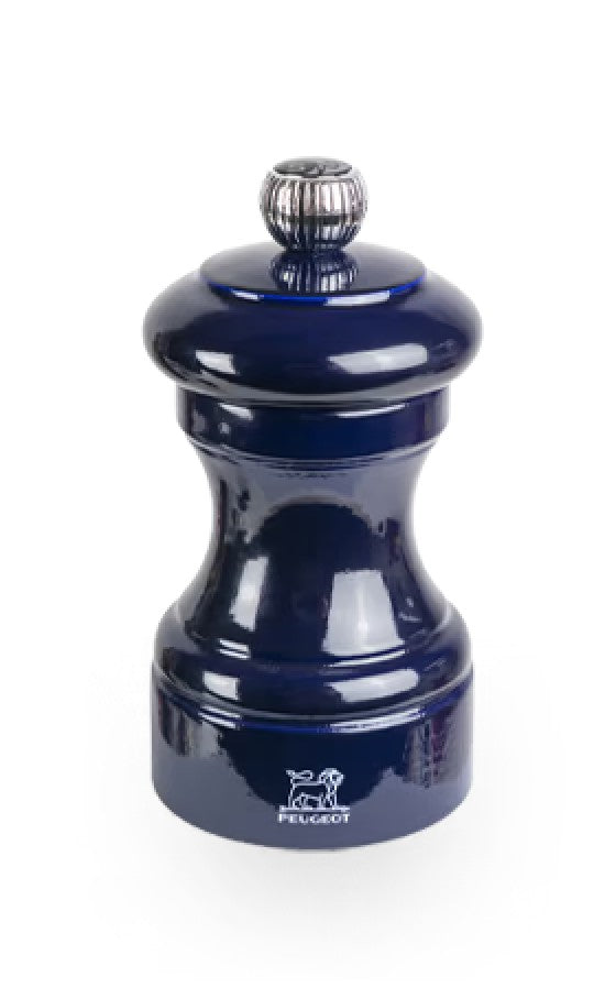 Peugeot Bistrorama Manual Salt Mill – Blue Lacquer Beechwood – 10 cm