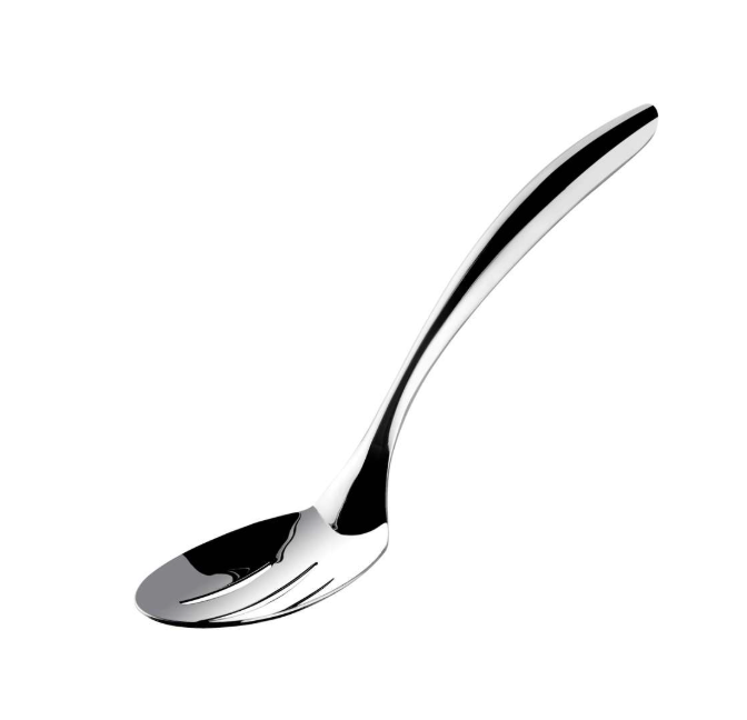 Cuisipro Tempo Slotted Spoon – 13.5" / 34 cm – 18/8 Stainless Steel Cuisipro by Kitchen Niche