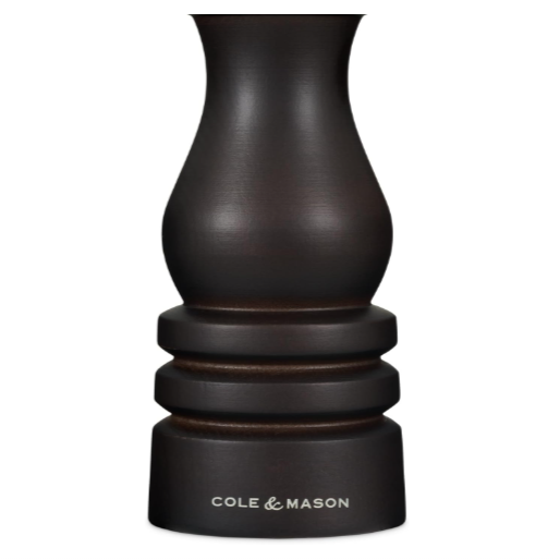 Cole & Mason The London Collection Salt Mill – Chocolate Wood – 7" / 18 cm by Kitchen Niche