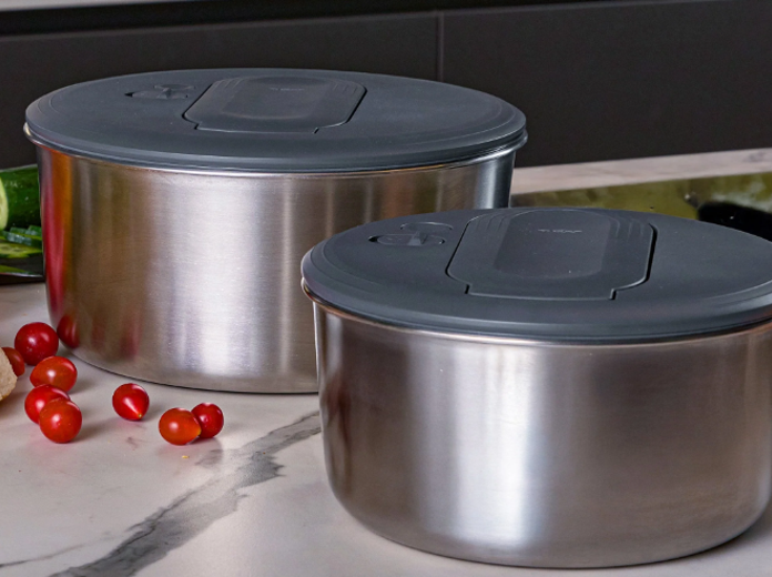 Zyliss Swift Dry Salad Spinner Stainless Steel – Small