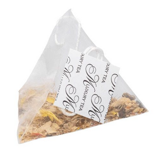 Metropolitan Tea Heidi's Lemon Ginger Tonic Tea Pyramid Teabags (300) - 300 Teabags