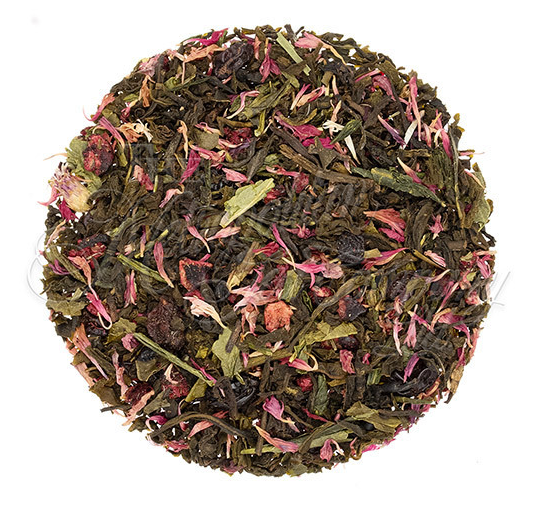 Metropolitan Tea Blackcurrant Cassis Loose Leaf Green Tea 1.1 lbs
