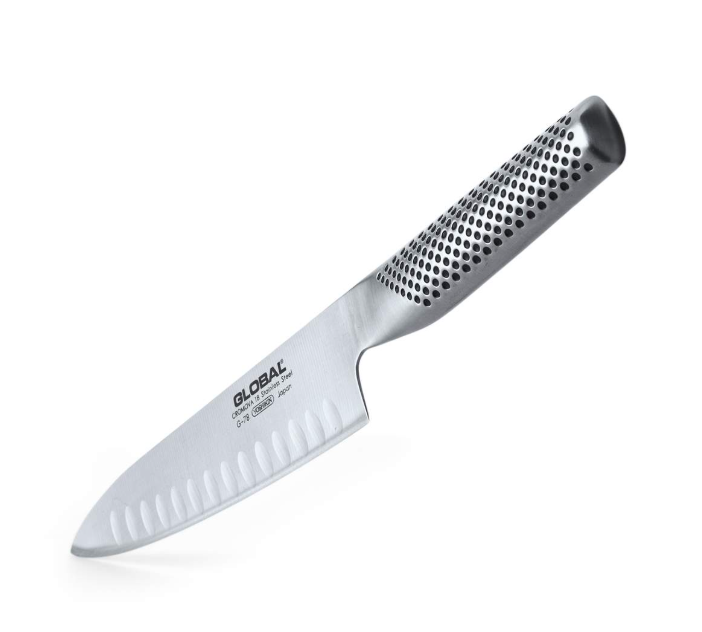 Global Cook's Knife Fluted 18cm / 7" Global by Kitchen Niche