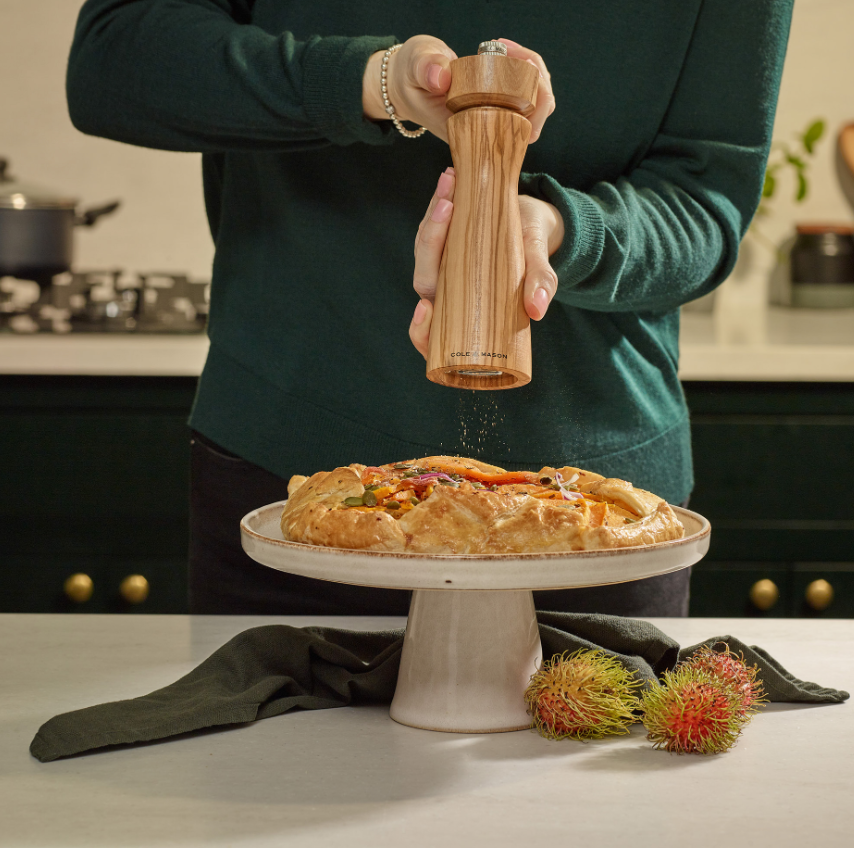 Cole & Mason Portobello Olive Wood Pepper Mill