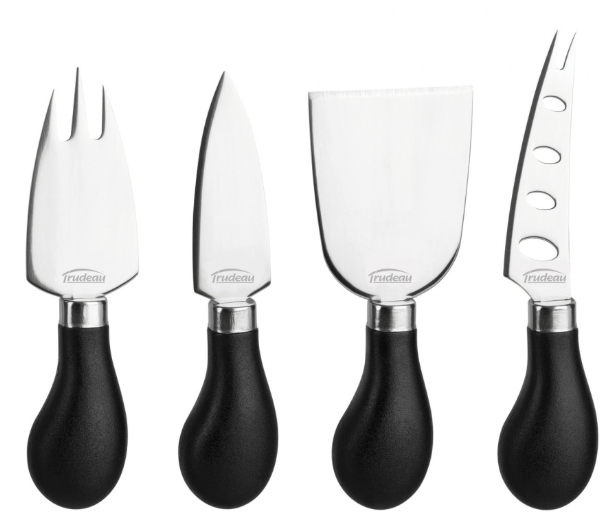 Trudeau Specialty Cheese Knives – Set of 4 Trudeau by Kitchen Niche