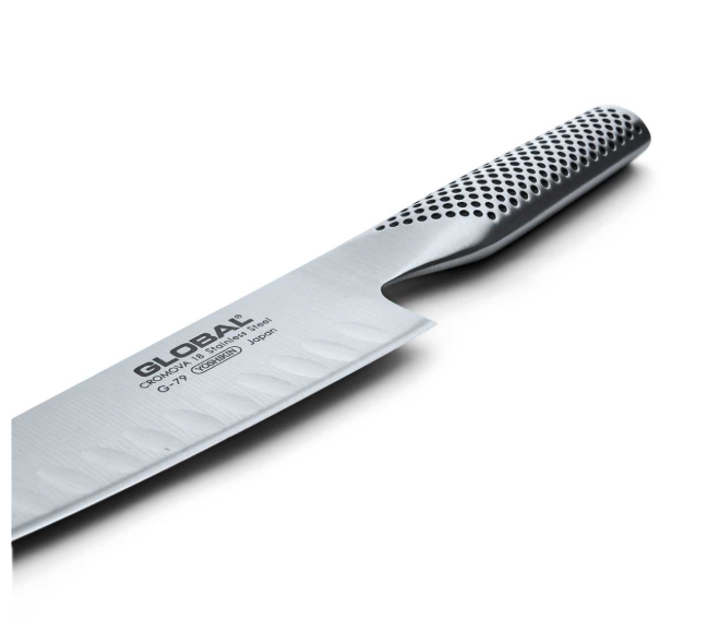 Global Cook's Knife Fluted 16cm / 6.5" Global by Kitchen Niche