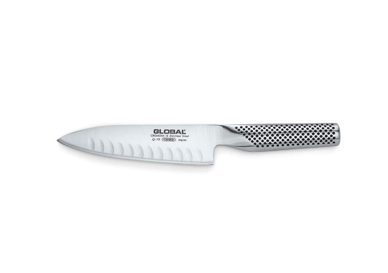 Global Cook's Knife Fluted 16cm / 6.5" Global by Kitchen Niche