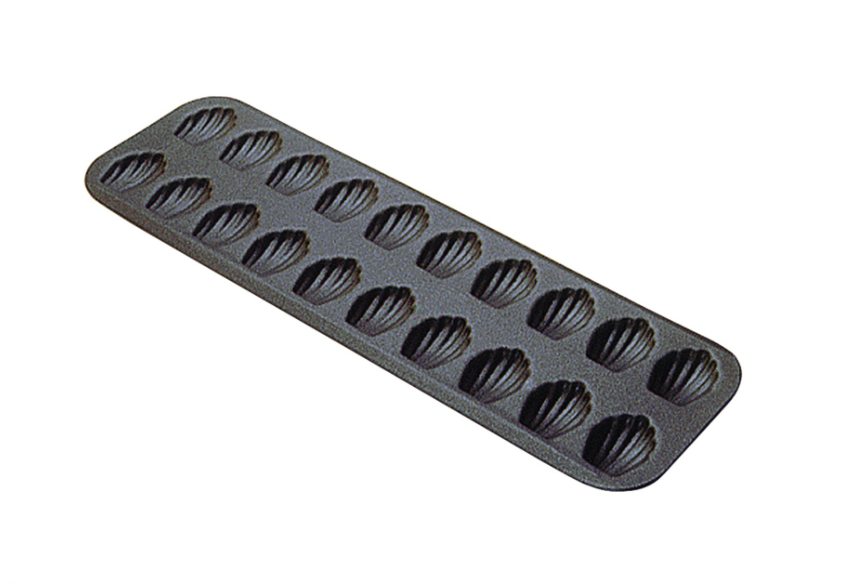 Gobel Madeleine Sheet – 20 Small Cavities – 15.5&quot; x 5&quot; / 39.5 x 12.5 cm