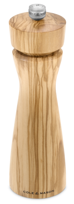 Cole & Mason Portobello Olive Wood Pepper Mill