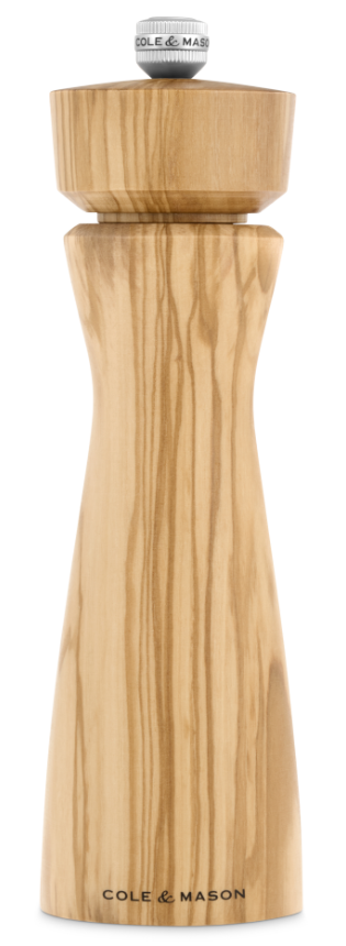 Cole & Mason Portobello Olive Wood Pepper Mill
