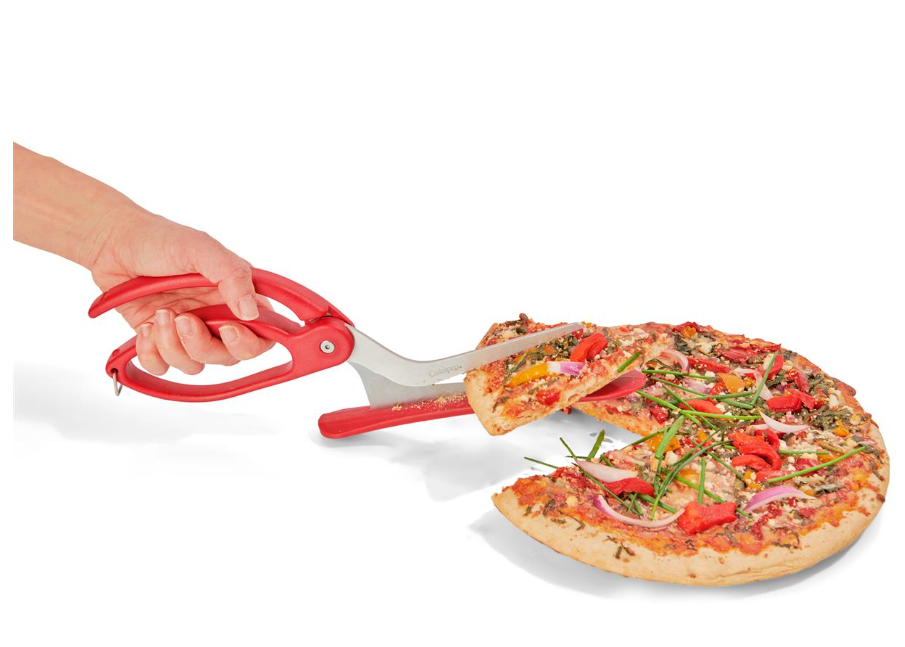 Cuisipro Pizza Shears – 11.7" x 1.4" x 4.64" – Red Cuisipro by Kitchen Niche