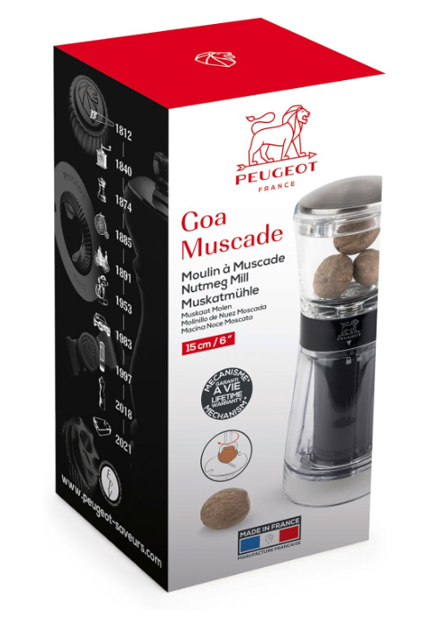 Peugeot Goa Nutmeg Mill by Kitchen Niche