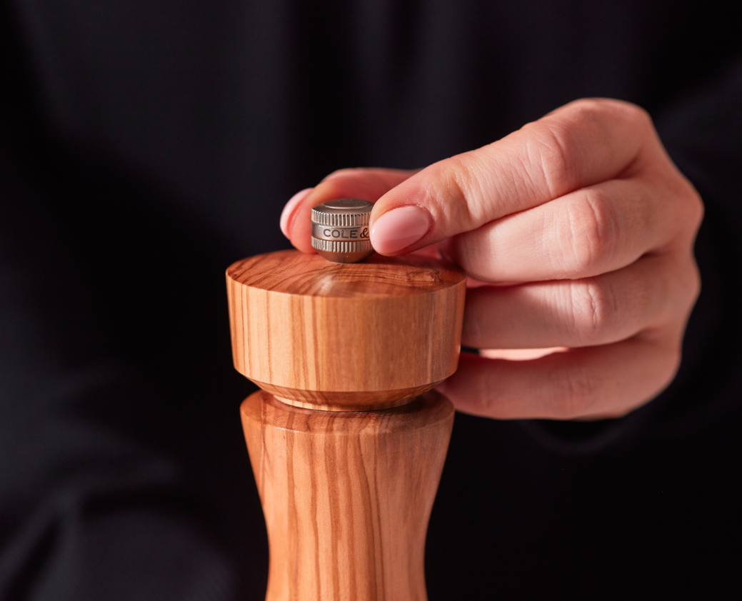 Cole & Mason Portobello Olive Wood Salt Mill