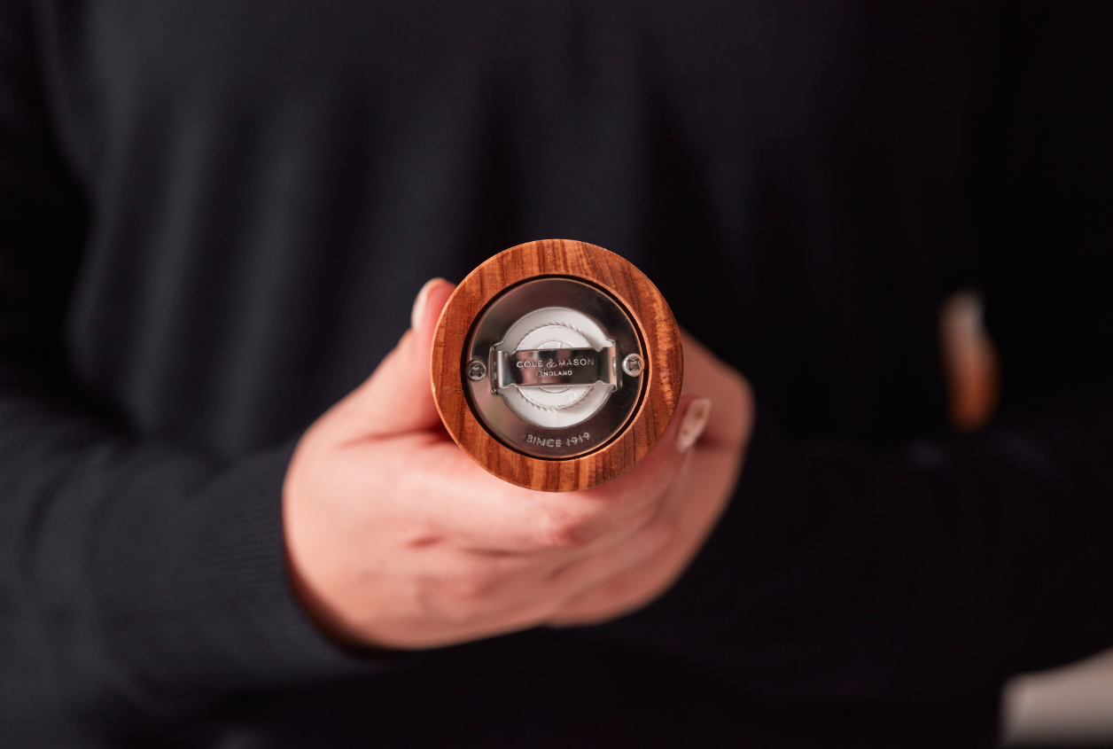 Cole & Mason Portobello Olive Wood Salt Mill