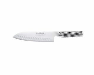 Global Santoku Knife Fluted 18cm / 7"