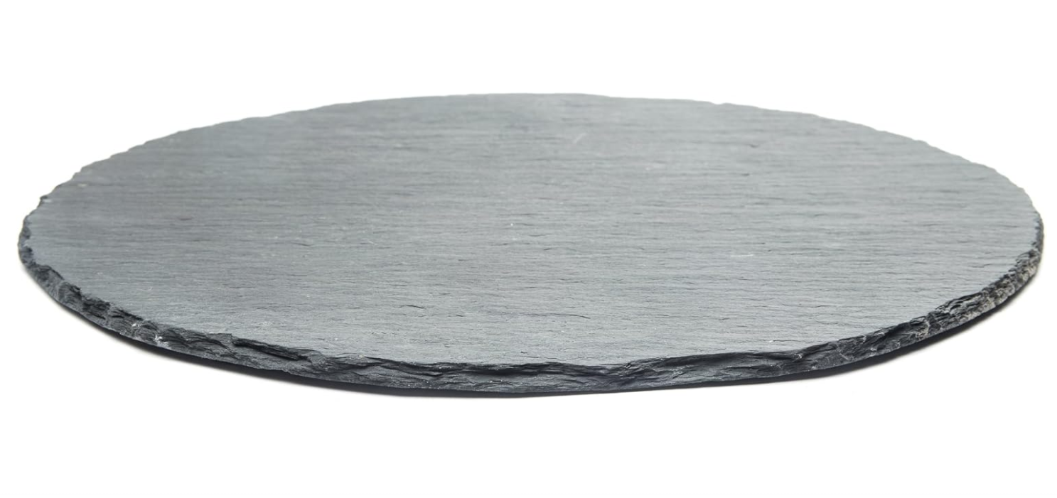 Fox Run Round Slate Cheese Board