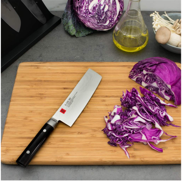 Kasumi Damascus Nakiri Knife 17 cm  / 6.7" Kasumi by Kitchen Niche