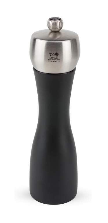 Peugeot Fidji Black Matte 20cm Salt Mill by Kitchen Niche