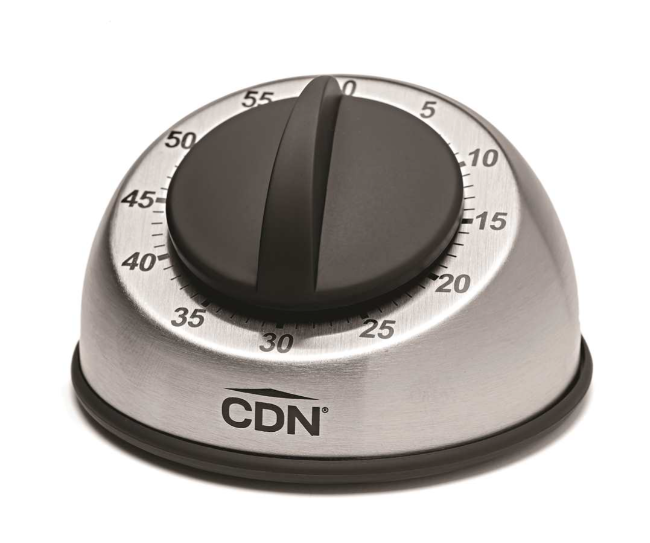CDN Heavy Duty Mechanical Timer - Silver