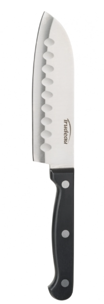 Trudeau Santoku Knife – Black – 4.5" Trudeau by Kitchen Niche