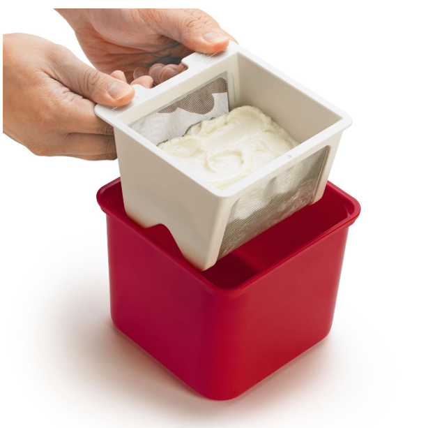 Cuisipro Yogurt Cheese Maker – Red Cuisipro by Kitchen Niche