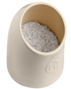 Emile Henry Salt Pig – Clay (Argile) – Ø 11 cm – H 15.5 cm – 0.55 L Emile Henry by Kitchen Niche