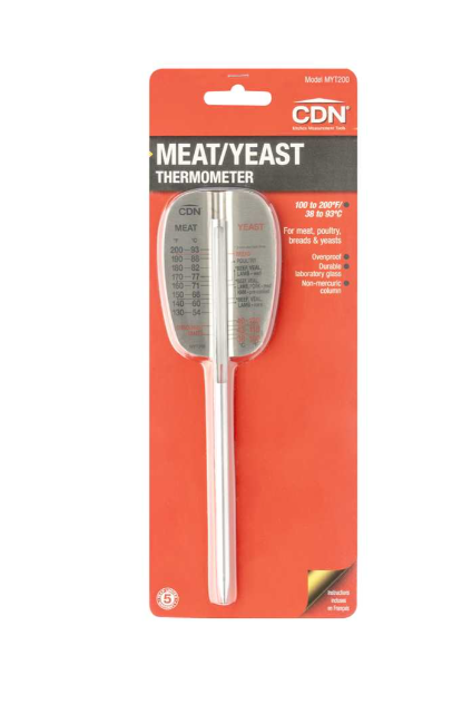 CDN Ovenproof Meat Yeast Thermometer