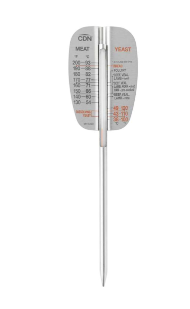 CDN Ovenproof Meat Yeast Thermometer