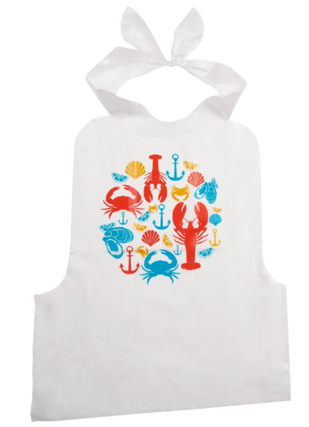 Trudeau Disposable Seafood Bibs – Set of 4 Trudeau by Kitchen Niche