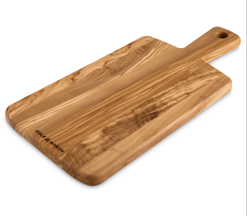 Cole & Mason Portobello Olive Wood Serving Board Small – 42 x 21 cm