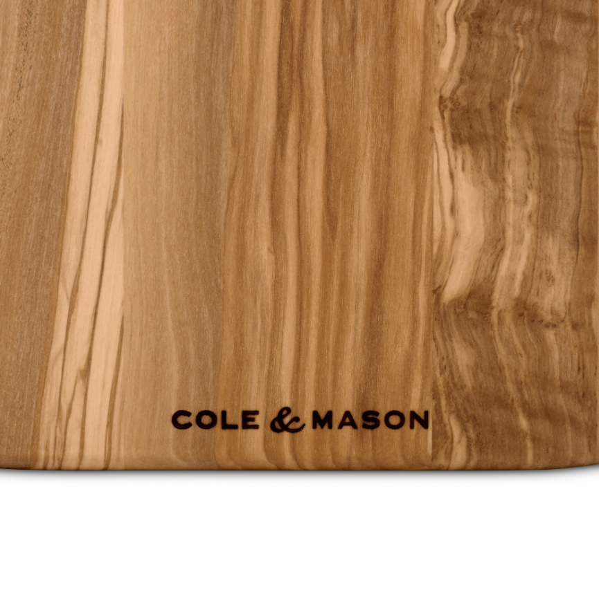 Cole & Mason Portobello Olive Wood Serving Board Small – 42 x 21 cm