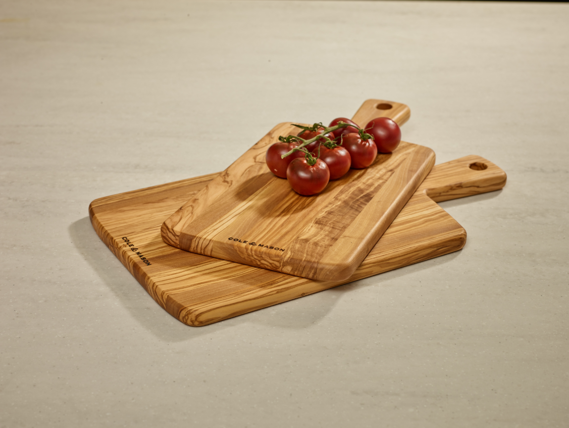 Cole & Mason Portobello Olive Wood Serving Board Small – 42 x 21 cm