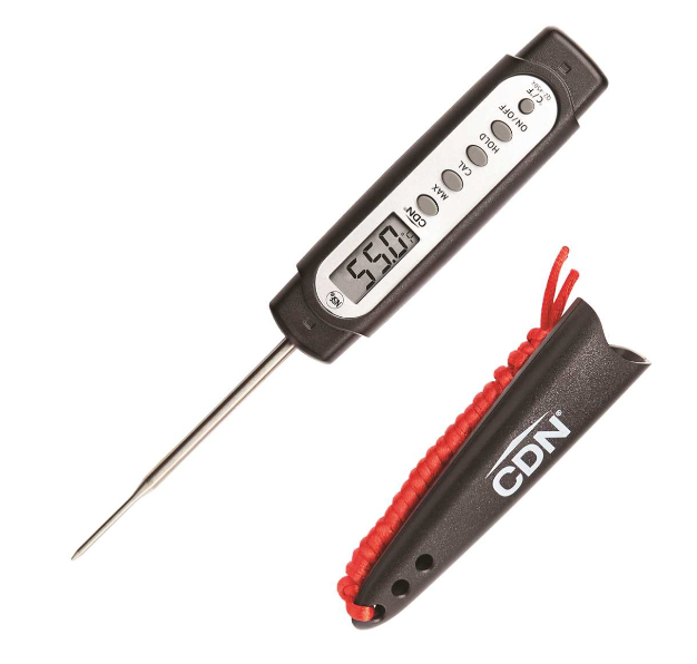 CDN QuickRead Pocket Thermometer - Black
