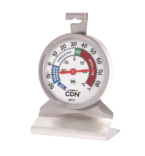 CDN Heavy Duty Fridge Freezer Thermometer