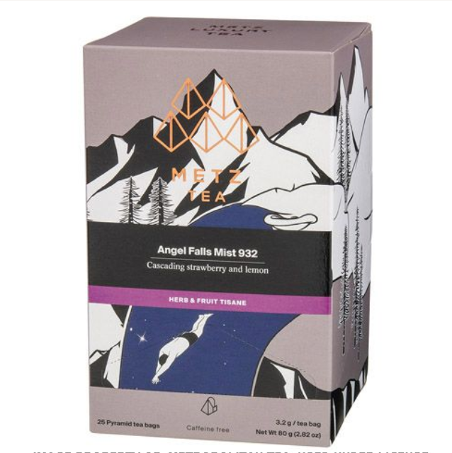 Metropolitan Tea Metz Angel Falls Mist Tea – Box of 25 Teabags