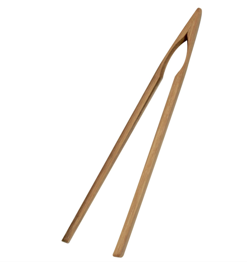 Joyce Chen Burnished Bamboo Toaster Tongs – 6.5 Inch
